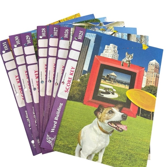 ACE Score Keys Level 3 English and Word Building 4th Edition All Unused - Picture 3 of 3